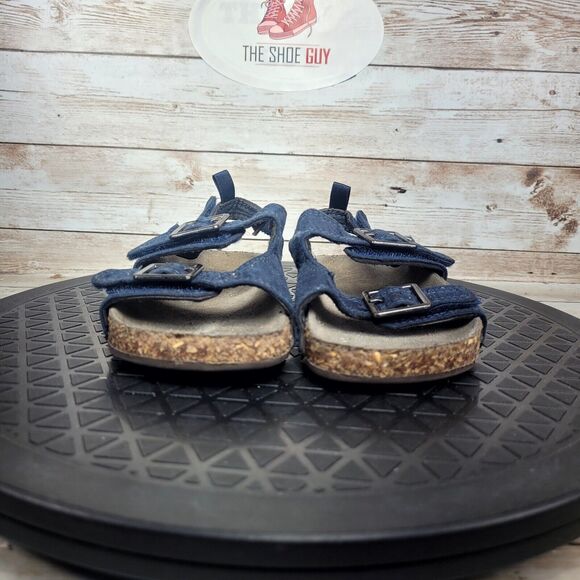 Osh Kosh Kids 7C Open Toe Blue Sandals - Picture 4 of 11